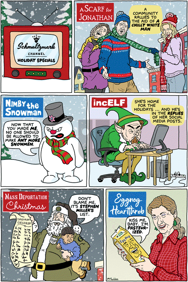 Brian McFadden on Monday December 9, 2024 Comic Strip
