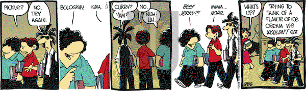 The Buckets on Wednesday February 14, 2018 Comic Strip