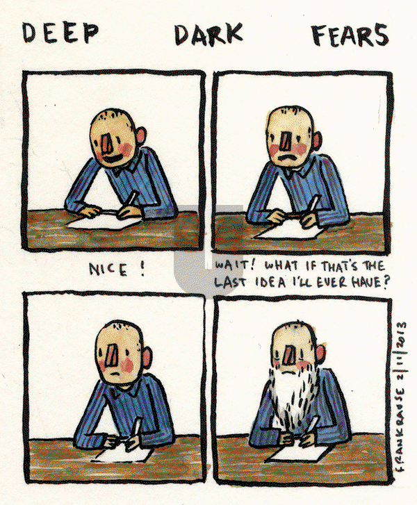Deep Dark Fears - Monday July 28, 2014 Comic Strip