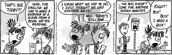 Heart of the City - Tuesday April 9, 2019 Comic Strip