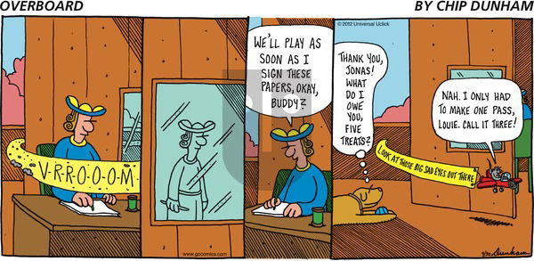 Overboard on Sunday September 30, 2012 Comic Strip