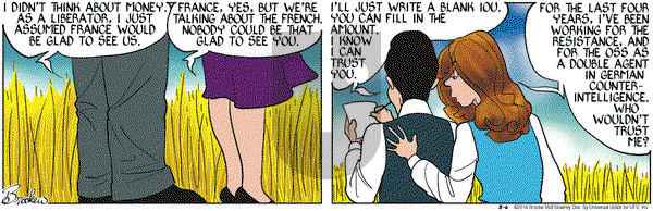 9 Chickweed Lane on Wednesday August 6, 2014 Comic Strip