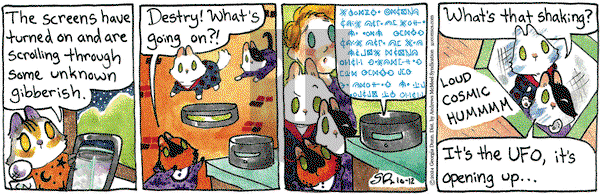 Breaking Cat News - Saturday October 12, 2024 Comic Strip