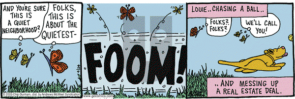 Overboard on Thursday April 24, 2025 Comic Strip