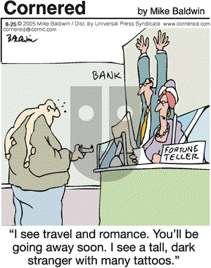 Cornered on Thursday August 25, 2005 Comic Strip