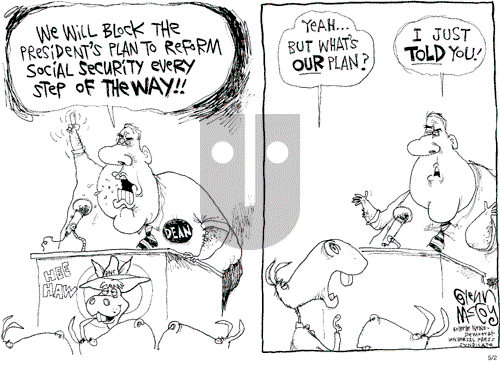 Glenn McCoy on Monday May 2, 2005 Comic Strip