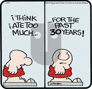 Ziggy on Wednesday August 15, 2018 Comic Strip