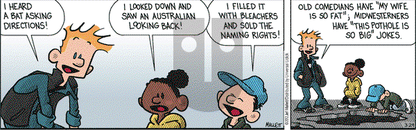 Frazz on Thursday March 29, 2012 Comic Strip