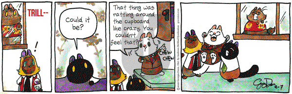 Breaking Cat News on Saturday September 7, 2019 Comic Strip