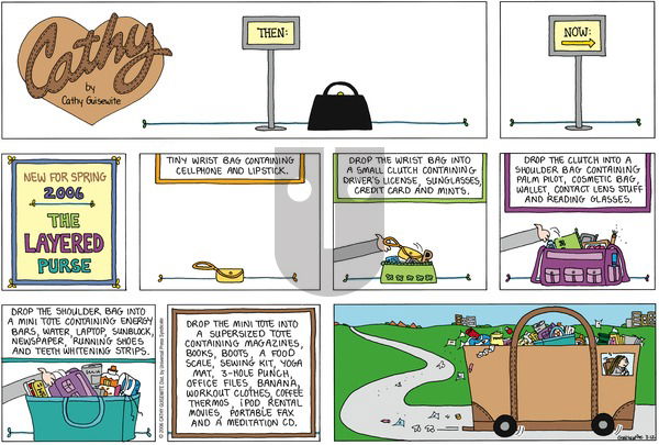 Cathy Classics on Sunday March 12, 2006 Comic Strip