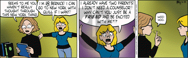 Luann on Wednesday April 15, 2015 Comic Strip