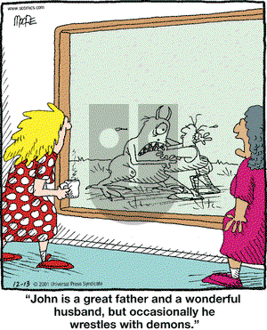 In the Bleachers on Thursday December 13, 2001 Comic Strip