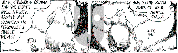 The Grizzwells on Tuesday August 12, 2008 Comic Strip
