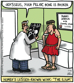The Argyle Sweater on 2025-07-18 Comic Strip