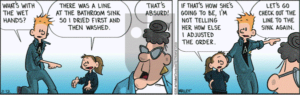 Frazz on Friday February 12, 2016 Comic Strip