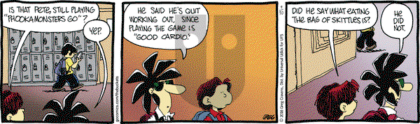 The Buckets on Friday September 30, 2016 Comic Strip