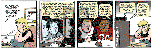Doonesbury on Saturday March 13, 2004 Comic Strip