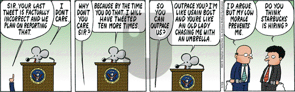 Pearls Before Swine on Friday January 19, 2018 Comic Strip