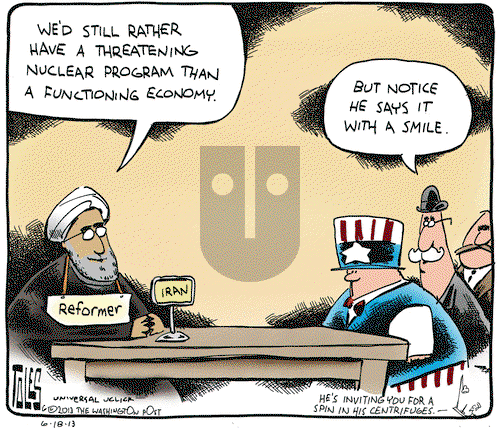 Tom Toles on Tuesday June 18, 2013 Comic Strip
