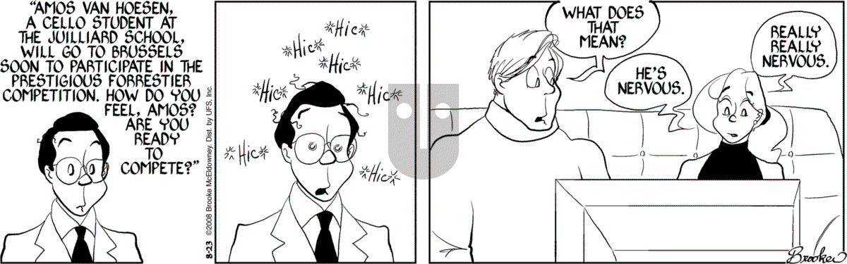 9 Chickweed Lane - Saturday August 23, 2008 Comic Strip