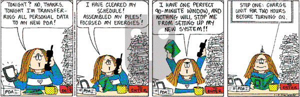 Cathy Classics - Tuesday January 15, 2002 Comic Strip