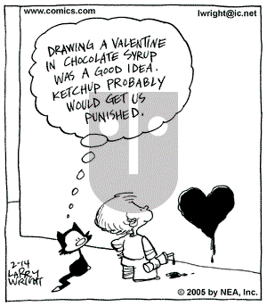 Kit 'N' Carlyle on Monday February 14, 2005 Comic Strip