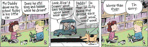 Cul de Sac on Monday January 14, 2019 Comic Strip
