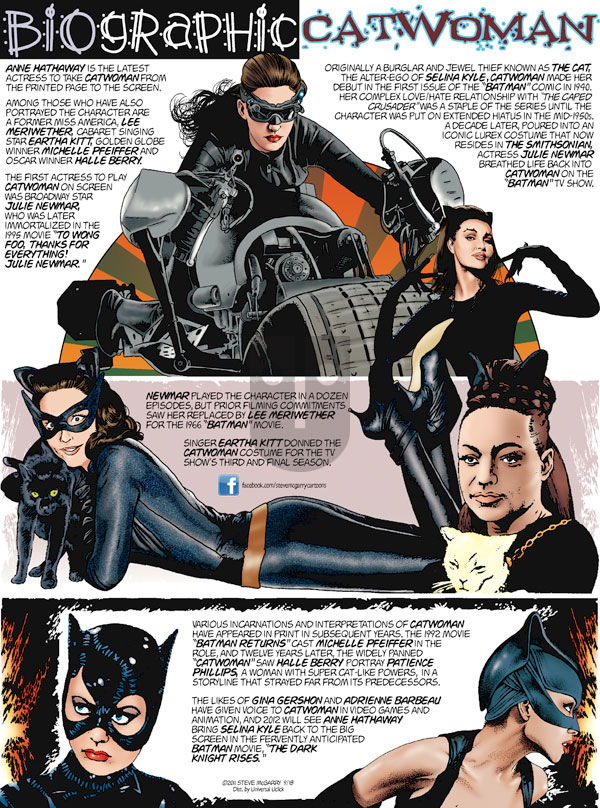 Biographic on Sunday September 18, 2011 Comic Strip
