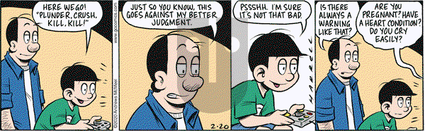 Adam@Home on Thursday February 20, 2020 Comic Strip
