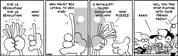 FoxTrot on Thursday November 16, 2000 Comic Strip