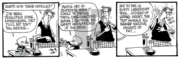 Monty on Monday April 2, 2007 Comic Strip