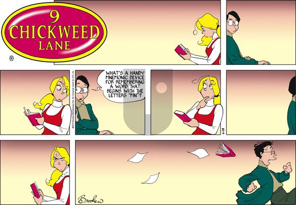 9 Chickweed Lane on Sunday June 28, 2015 Comic Strip