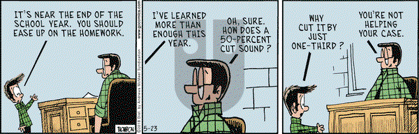 Grand Avenue on Wednesday May 23, 2018 Comic Strip