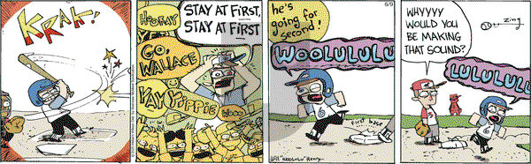 Wallace the Brave on Monday June 9, 2025 Comic Strip