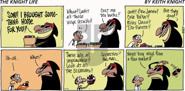 The Knight Life - Sunday June 19, 2011 Comic Strip