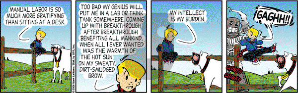 Cow and Boy Classics on Friday December 5, 2008 Comic Strip