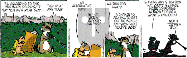 Over the Hedge on Thursday September 24, 2009 Comic Strip
