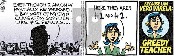 La Cucaracha - Tuesday March 8, 2011 Comic Strip