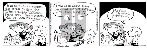 Soup to Nutz - Old on Saturday June 7, 2003 Comic Strip