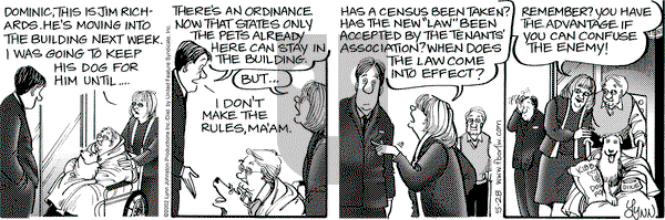 For Better or For Worse on Tuesday May 28, 2002 Comic Strip