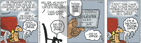 Over the Hedge on Thursday January 22, 2009 Comic Strip