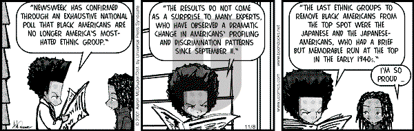 The Boondocks on Thursday June 11, 2009 Comic Strip