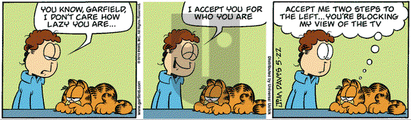 Garfield on Saturday May 22, 2010 Comic Strip