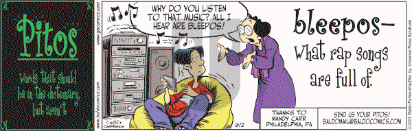 Baldo - Saturday June 2, 2007 Comic Strip