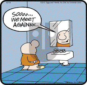 Ziggy on Monday October 19, 2015 Comic Strip