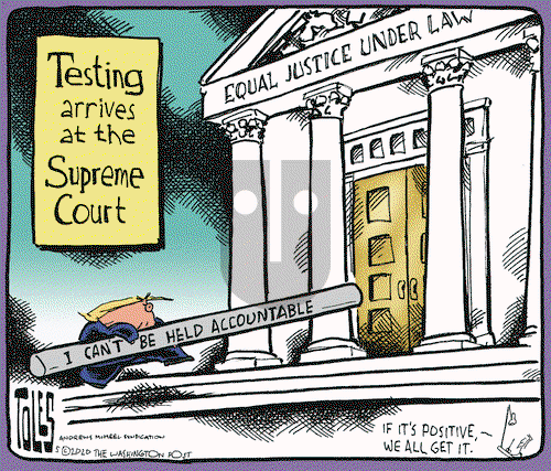 Tom Toles on Wednesday May 13, 2020 Comic Strip