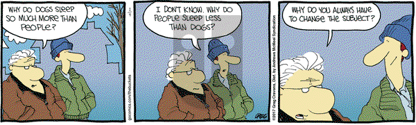 The Buckets on Wednesday January 4, 2017 Comic Strip