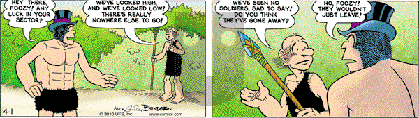 Alley Oop on Thursday April 1, 2010 Comic Strip