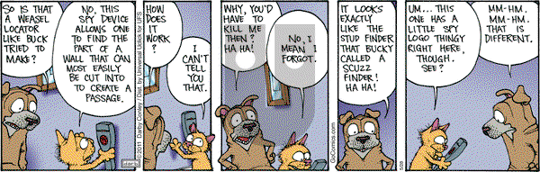 Get Fuzzy on Tuesday May 28, 2013 Comic Strip