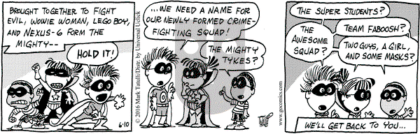 Heart of the City on Friday June 10, 2016 Comic Strip